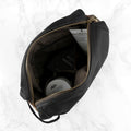 Personalised Men's Waxed Wash Bag