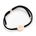 Personalised Always with You Name Black Bracelet
