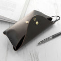 Personalised Origami Leather Glasses Case