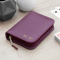 Personalised Leather Double Playing Card Case
