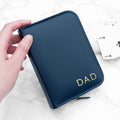 Personalised Leather Double Playing Card Case