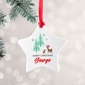 Personalised Christmas Deer Decoration