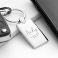 Personalised Special Person Rectangle Keyring