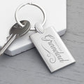 Personalised World's Best Grandad Keyring