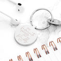 Personalised Favourite Daddy Keyring