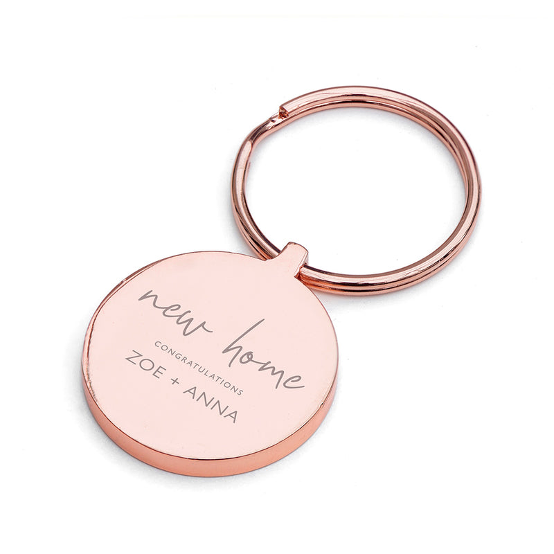 Personalised New Home Keyring