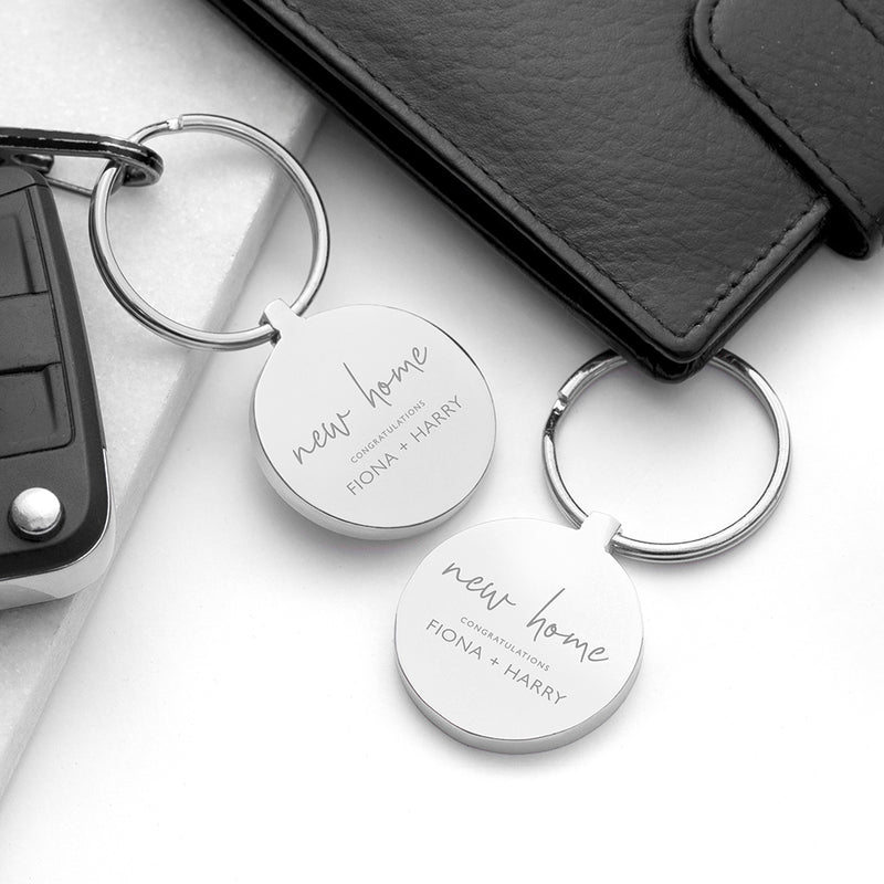 Personalised New Home Keyring