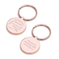 Personalised Wonderful Friend Keyring