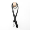 Personalised Classic Black Leather Dog Lead
