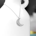 Personalised Crescent Moon Necklace