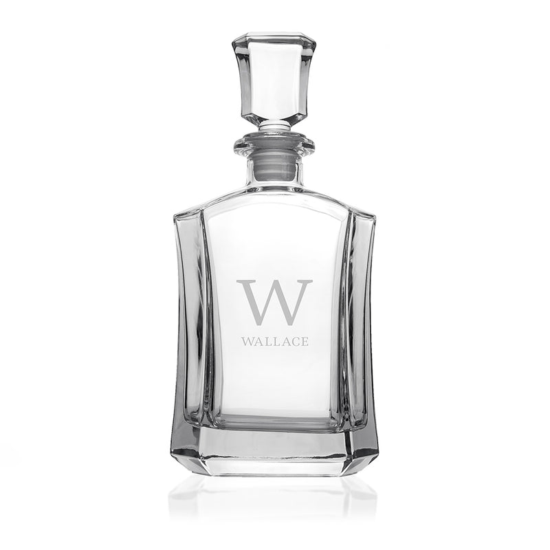 Personalised Luxury Monogram Decanter