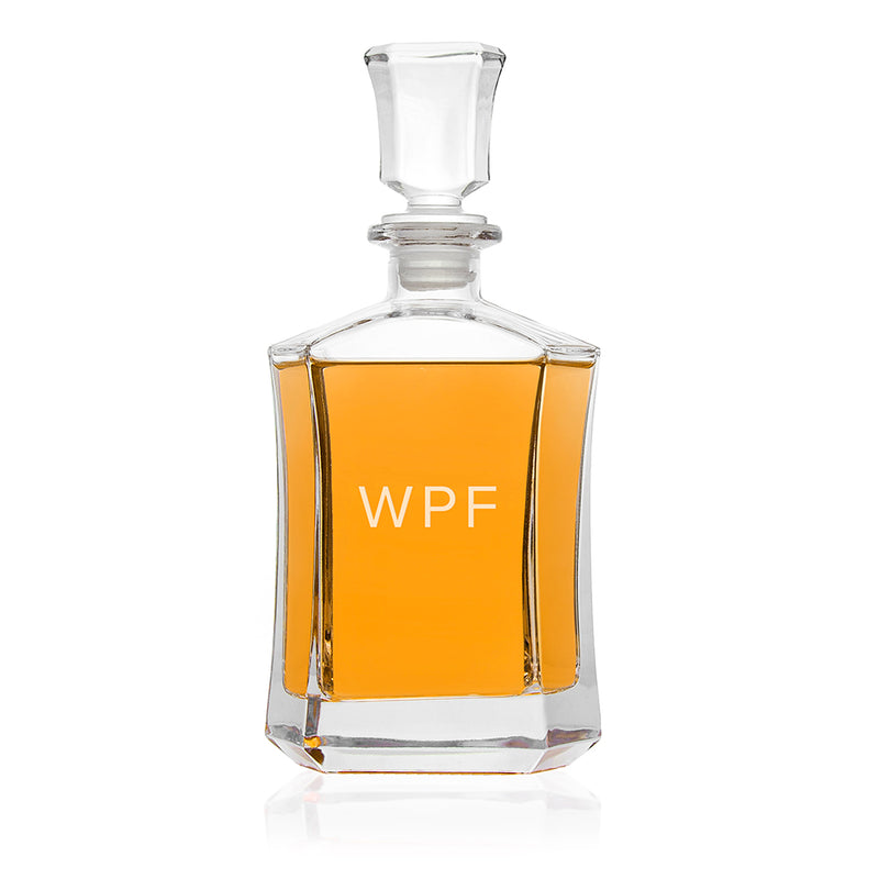 Personalised Luxury Initials Decanter