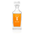 Personalised Timeless Stag Square Decanter