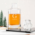 Personalised Classic Monogram Square Decanter