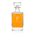 Personalised Classic Monogram Square Decanter
