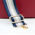 Personalised Luxury Crossbody Bag in Red