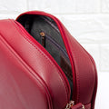 Personalised Luxury Crossbody Bag in Red