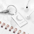 Personalised Eid Mubarak Rectangle Keyring