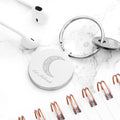 Personalised Eid Mubarak Round Keyring