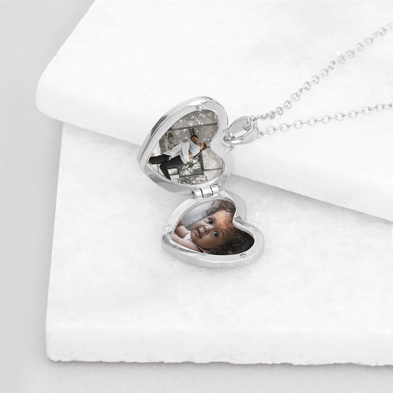 Personalised Heart Photo Locket