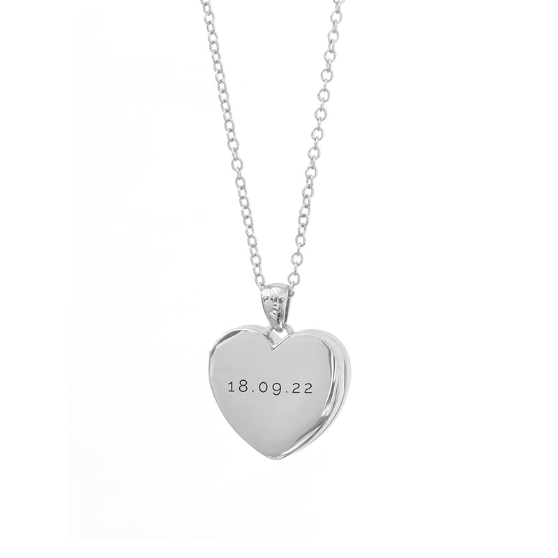 Personalised Heart Photo Locket
