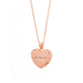 Personalised Heart Photo Locket
