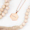 Personalised Hexagonal Photo Locket