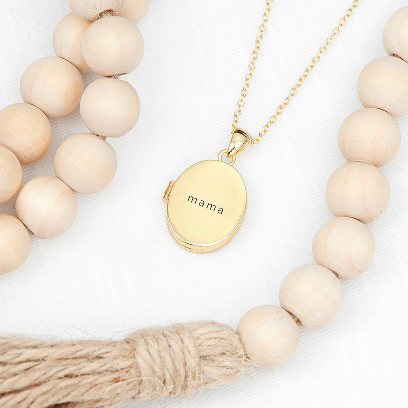 Personalised Oval Photo Locket