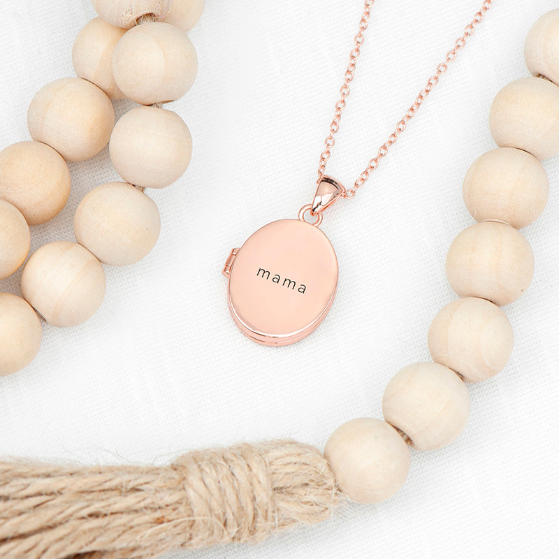 Personalised Oval Photo Locket