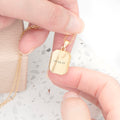 Personalised Rectangular Photo Locket