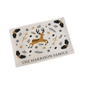 Personalised Nordic Woodland Placemat
