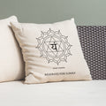 Personalised Diwali Heart Chakra Cushion Cover