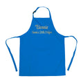 Personalised Santas Little Helper Childrens Blue Waterproof Apron