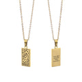 Personalised Moon Tarot Card Necklace