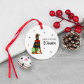 Personalised Big Dog Christmas Ornament