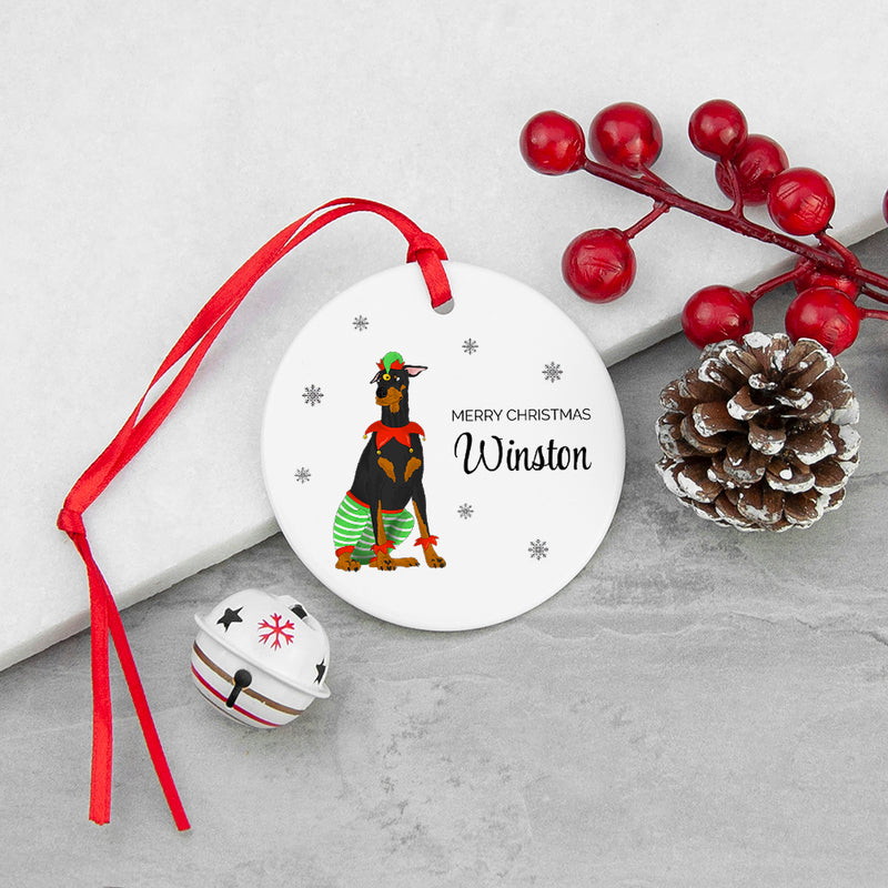 Personalised Big Dog Christmas Ornament