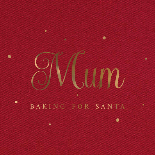 Personalised Baking for Santa Christmas Apron