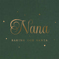 Personalised Baking for Santa Christmas Apron