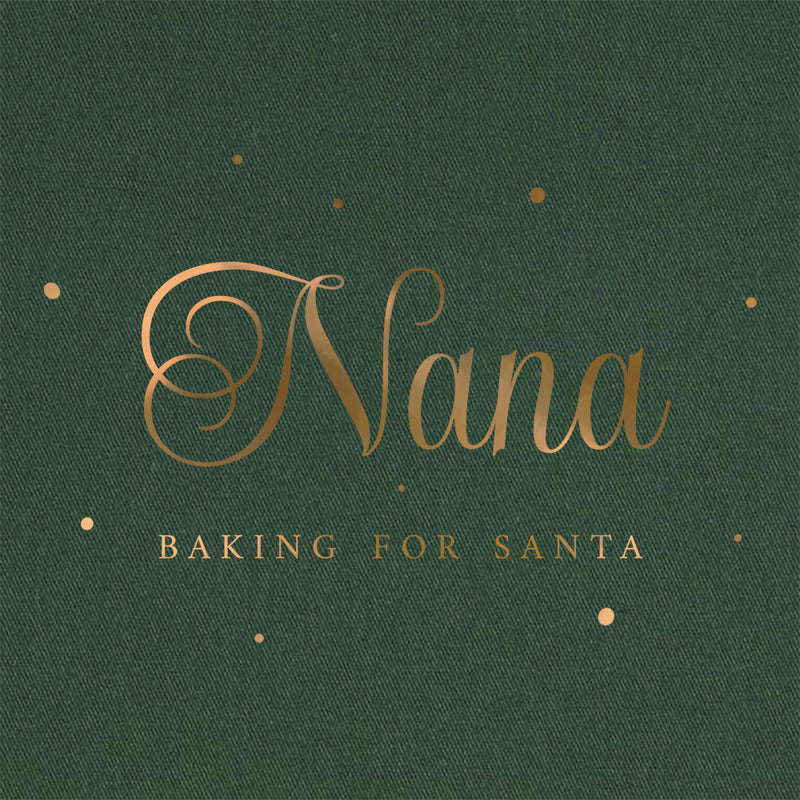 Personalised Baking for Santa Christmas Apron