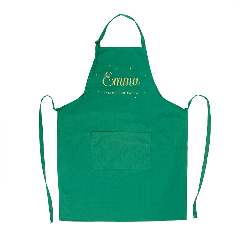 Personalised Baking for Santa Christmas Apron