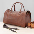 Personalised Monogrammed Vegan Leather Business Garment Bag