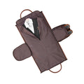Personalised Monogrammed Vegan Leather Business Garment Bag