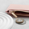 Personalised Monogrammed Sleek Vegan Leather Cardholder