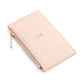 Personalised Monogrammed Sleek Vegan Leather Cardholder