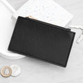Personalised Monogrammed Sleek Vegan Leather Cardholder