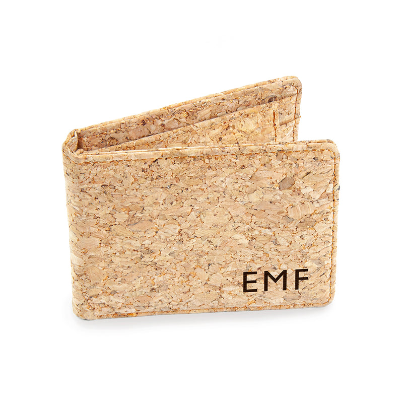 Personalised Natural Cork Wallet