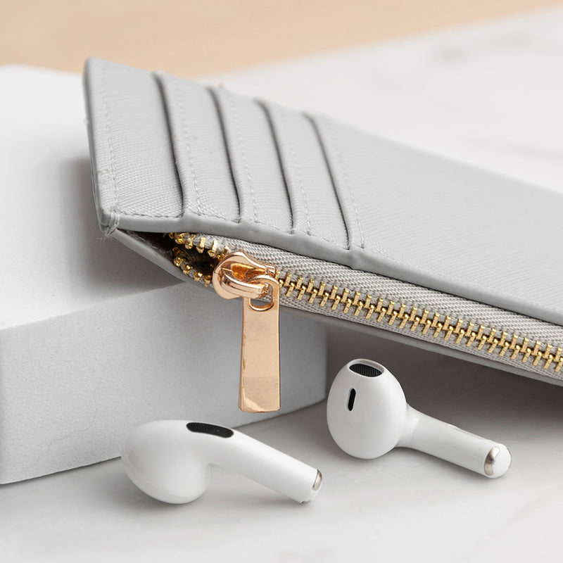 Personalised Sleek Vegan Leather Cardholder