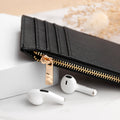 Personalised Sleek Vegan Leather Cardholder