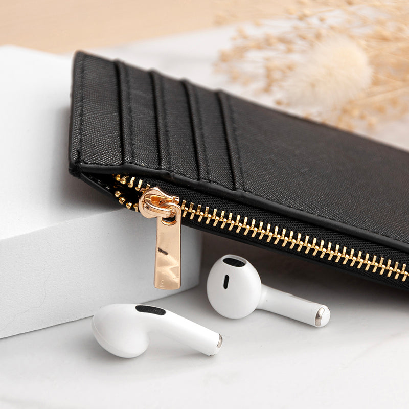 Personalised Sleek Vegan Leather Cardholder