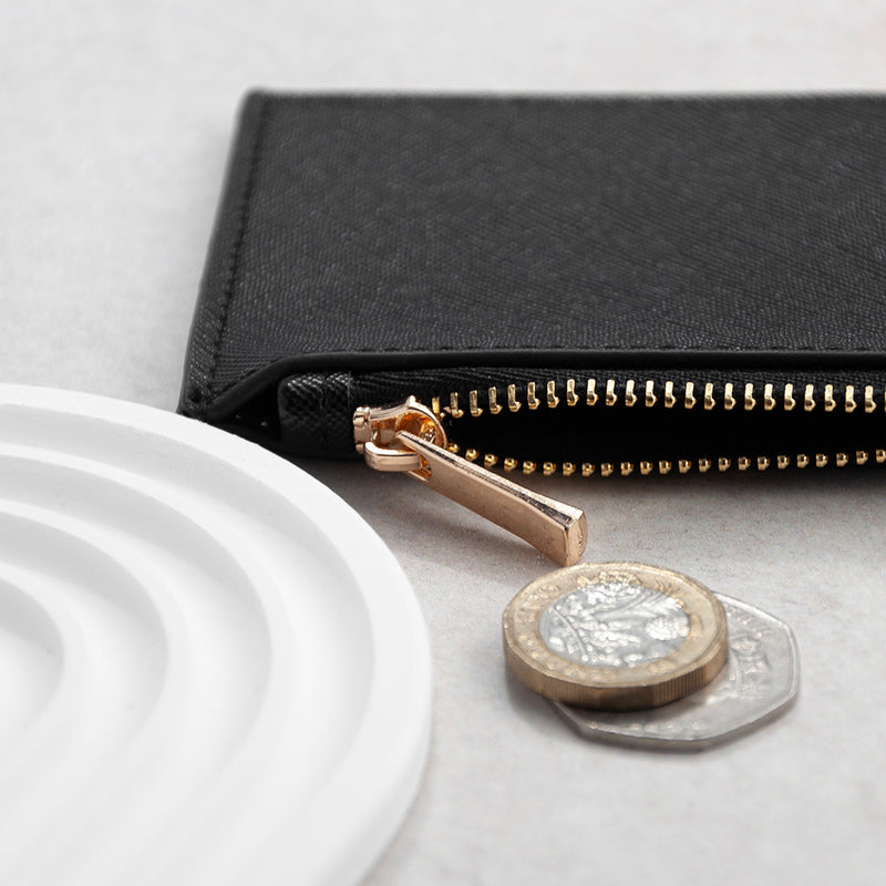Personalised Sleek Vegan Leather Cardholder
